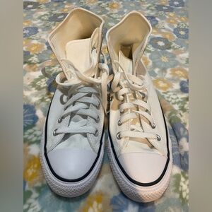 White Chuck Taylor Converse